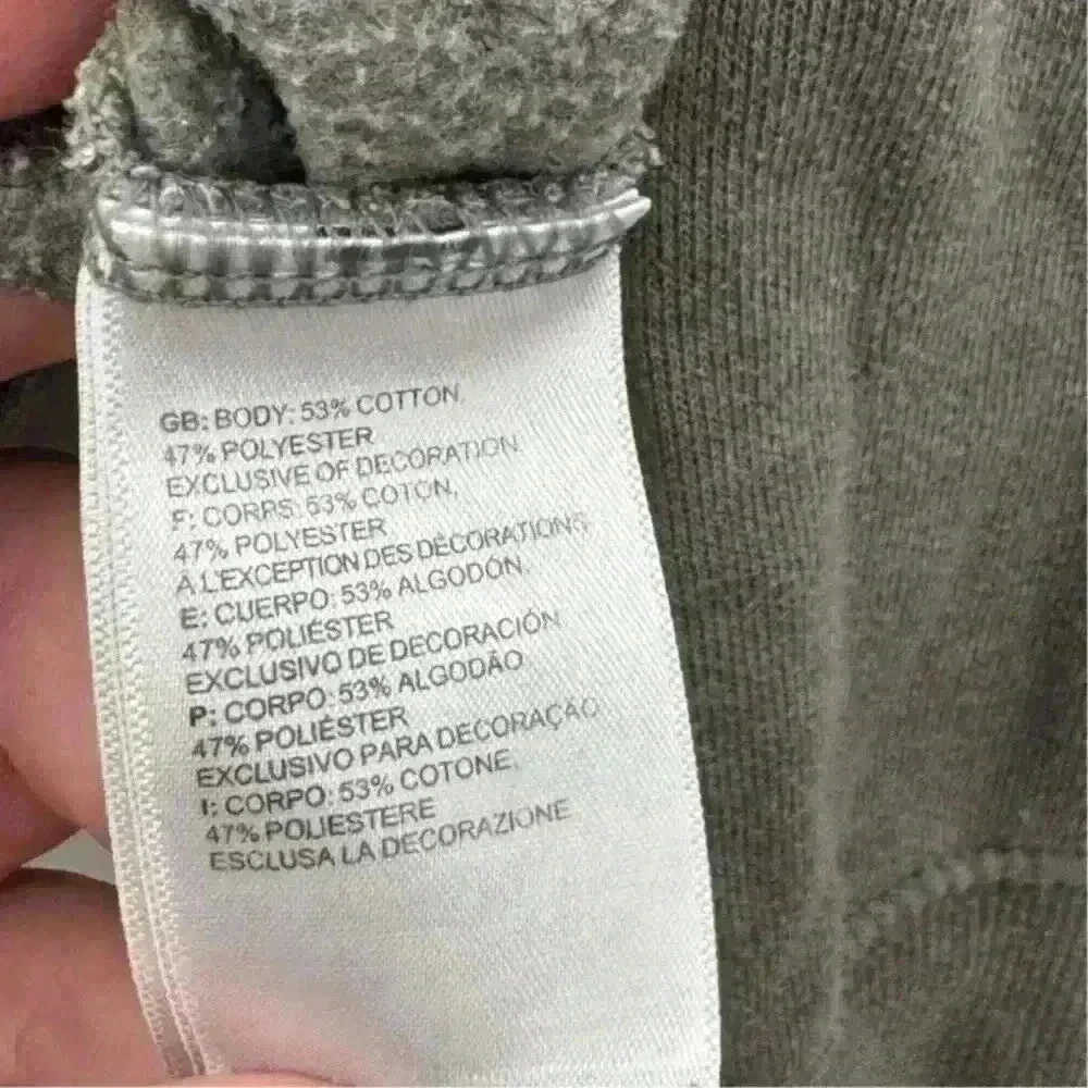 The North Face Men's Half‎ Down Hoodie White Gray Sweatshirt Sz M Outdoor Jacket